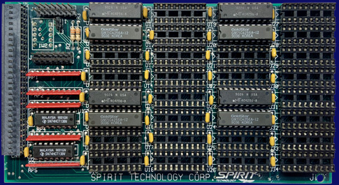 Spirit Technology FatTrapper - Memory board, front side