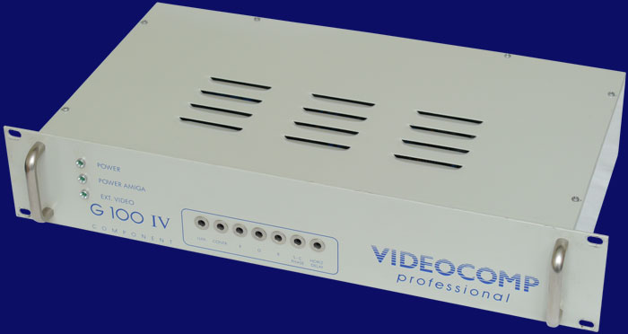 Videocomp G-100 - G-100 IV, Vorderseite