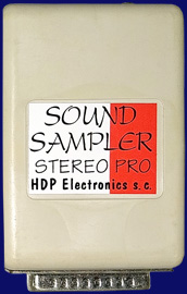 HDP Electronics DigiTon Sampler Stereo Pro - Oberseite