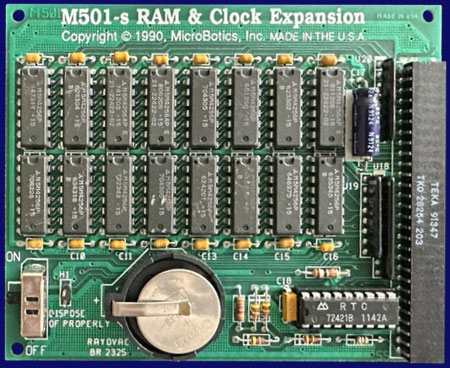 Microbotics M501-s - front side