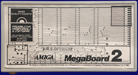 Promiga / Progressive Peripherals & Software MegaBoard 2 - Vorderseite