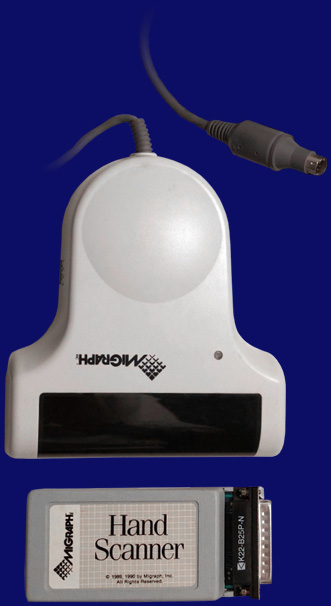 Migraph Hand Scanner - Oberseite