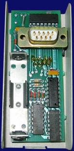 Microbotics MouseTime - Case opened, rear side