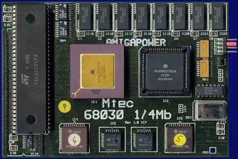 M-Tec / Neuroth Hardware Design 68030 - front side