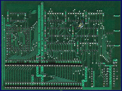 Creative Microsystems Processor Accelerator (PAMC-2000) - Rev. 4, Rückseite