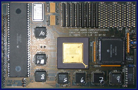 Harms Computertechnik Professional 030 Plus 500 - front side