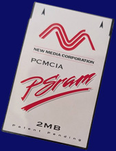 New Media Corporation PSram - Vorderseite
