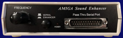 Pyramid / Omni-Eureka Electronics Amiga Sound Enhancer - front side