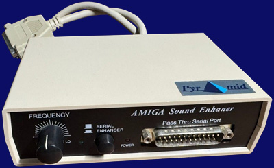 Pyramid / Omni-Eureka Electronics Amiga Sound Enhancer - front side