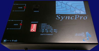 Blue Ribbon Soundworks SyncPro - front side