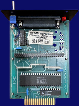 TOMS CDTV SCSI Interface - Vorderseite