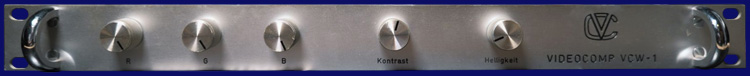 Videocomp VCW-1 - Vorderseite