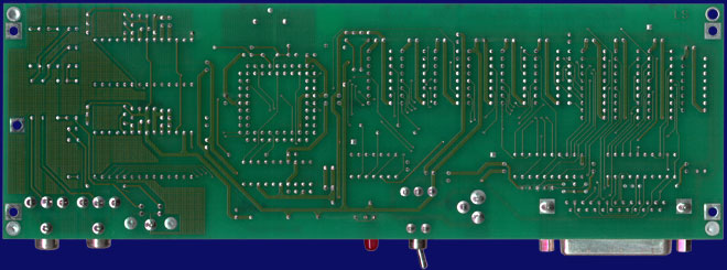 MacroSystem V-Lab/Par - Platine, R&uuml;ckseite