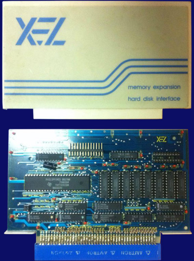 XEL Memory Expansion / Hard Disk Interface - Oberseite