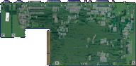 Commodore Amiga 1200 - Rev. 1D1 Rückseite