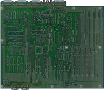 Commodore Amiga 2000 - Rev 6.2 motherboard back side